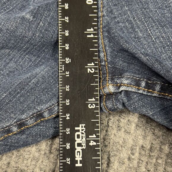 Wrangler Jeans Men 40x32 Blue Denim Pants Straight Leg Cotton Regular Fit Mexico - Picture 15 of 16